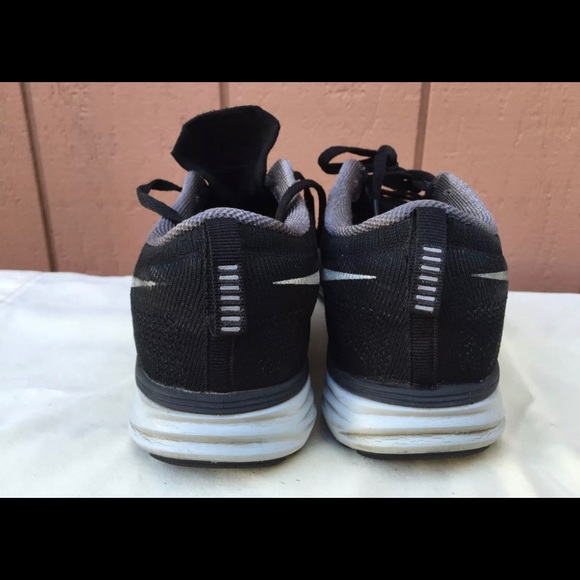 Nike Flyknit Lunar2 Lunar 2 Black/Grey 620658 010 - Picture 5 of 10